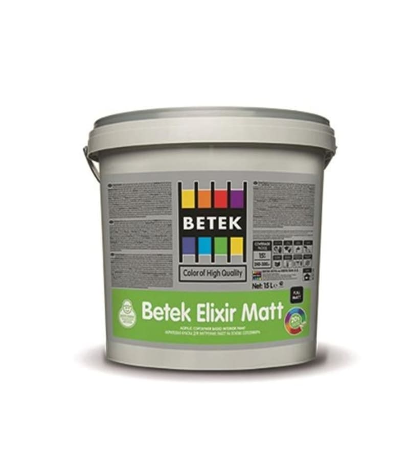 საღებავი Betek ELIXIR MATT RG 4 7.5ლტ