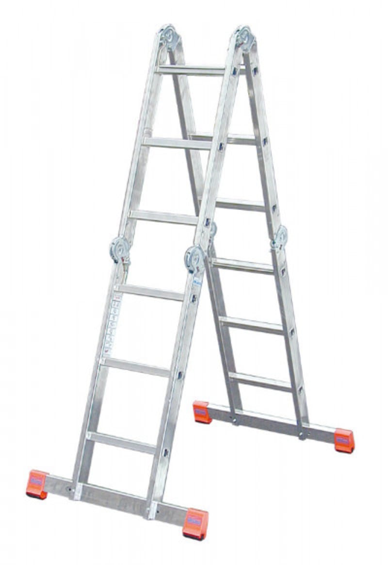ალუმინის კიბე 085108 drabina MultiMatic 4*3 Corda