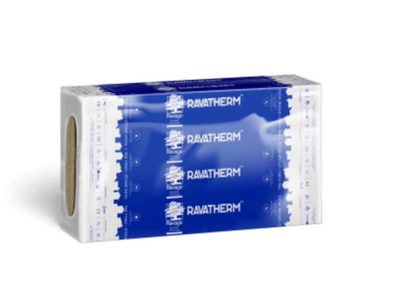 ქვაბამბა - Ravatherm 40 kg/m3 100x600x1200 mm (2.88 მ2)