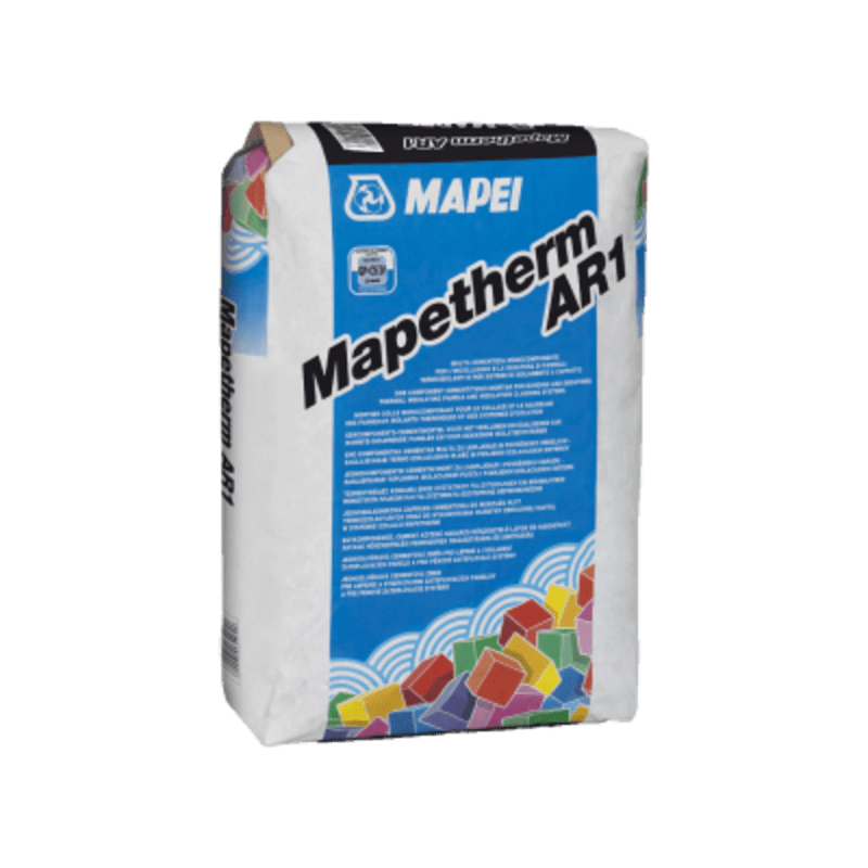 ხმის და თბოსაიზოლაციო წებო-ცემენტი Mapetherm AR1 GG Grey bags 25 kg