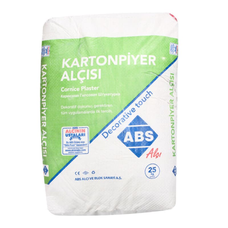 თაბაშირი 25 კგ ABS