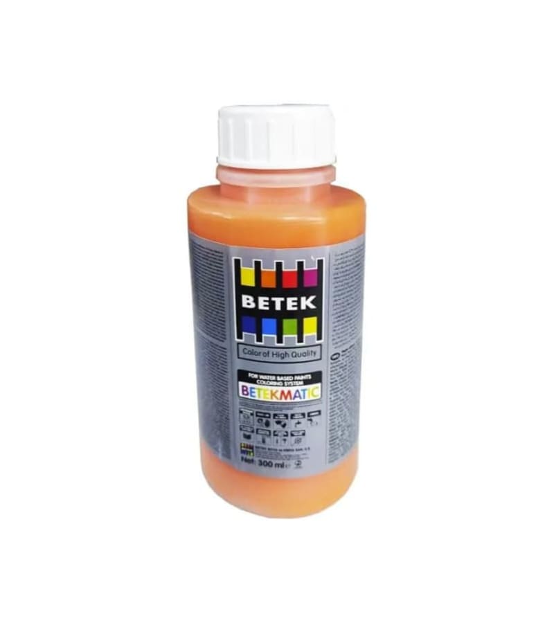 საღებავის ფერი Betek Matic ფერი. Orange 0.300ლტ