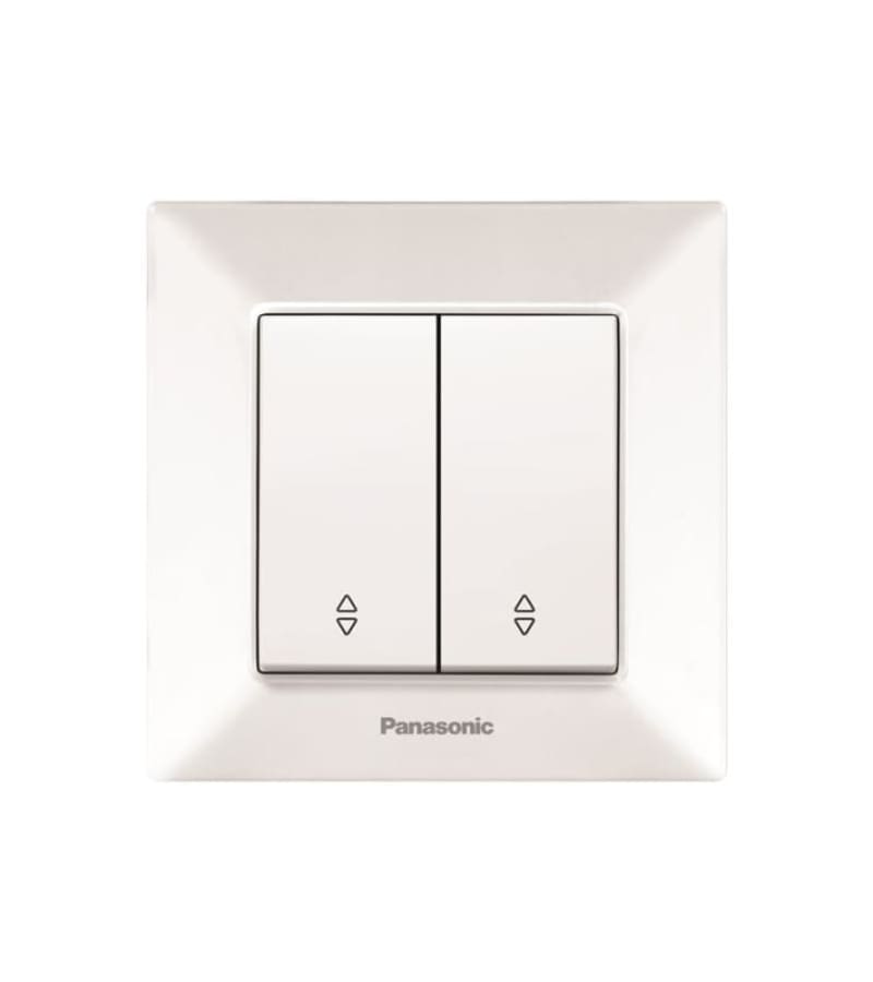 გადამრთველი PANASONIC ARKEDIA SLIM რევერსით 2-ნ