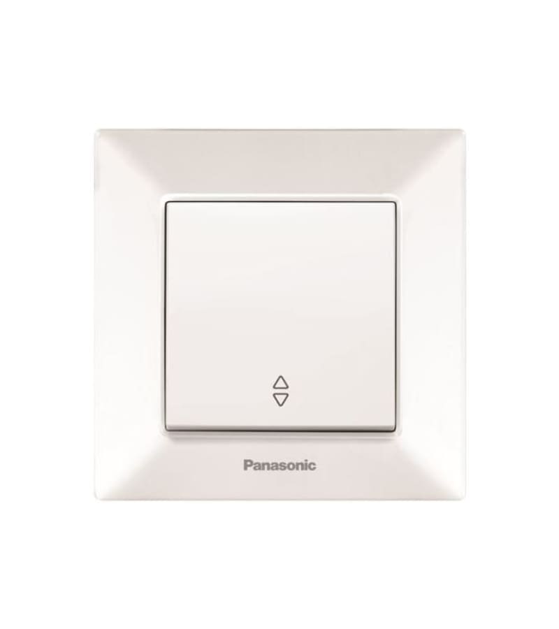 გადამრთველი PANASONIC ARKEDIA SLIM რევერსით 1-ნ