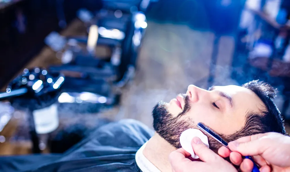 Arabic Fade Beard styling