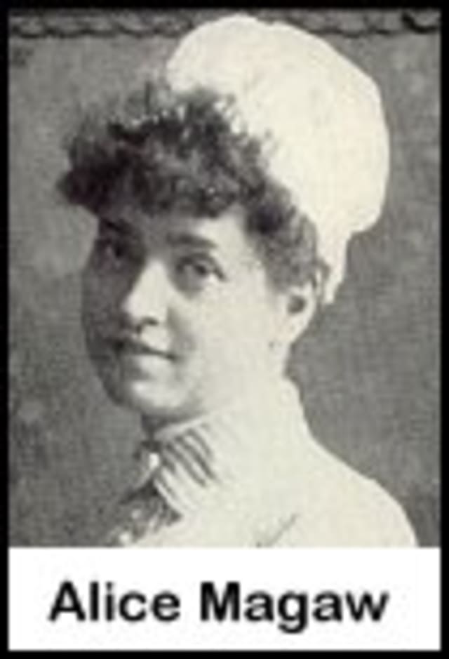 Portrait illustre de Alice Magaw