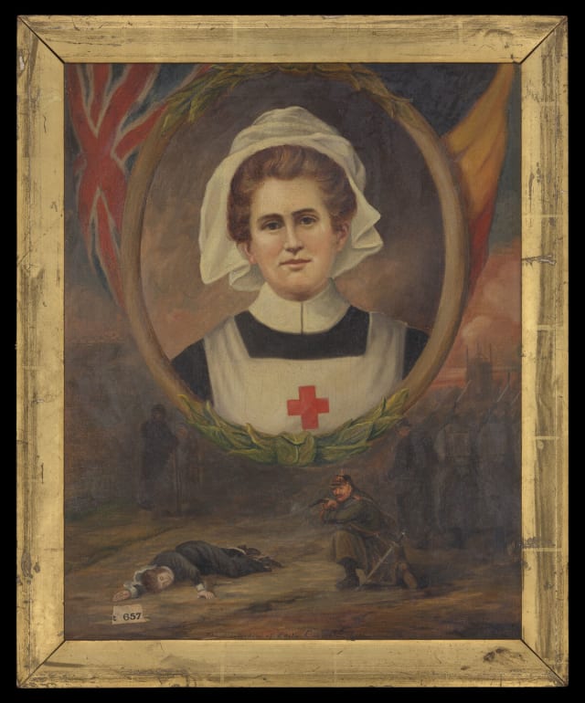 Portrait illustre de Edith Cavell