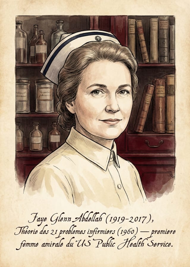 Portrait illustre de Faye Glenn Abdellah
