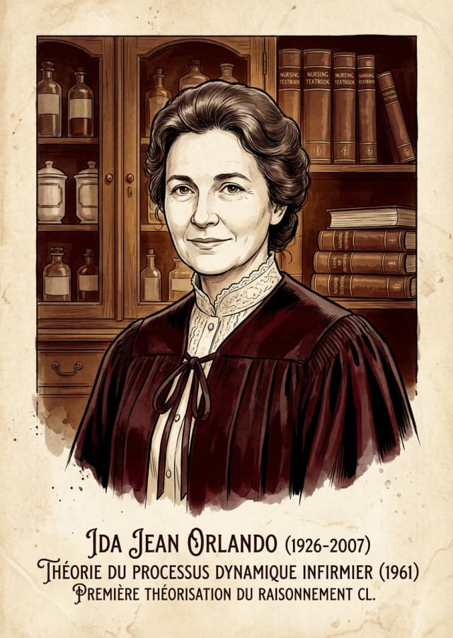 Portrait illustre de Ida Jean Orlando