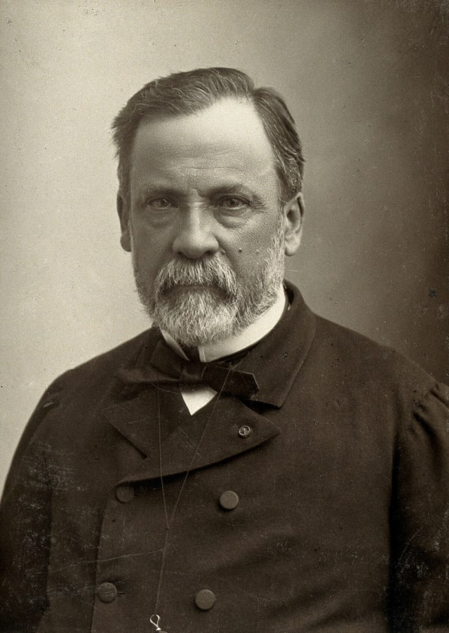 Portrait illustre de Louis Pasteur