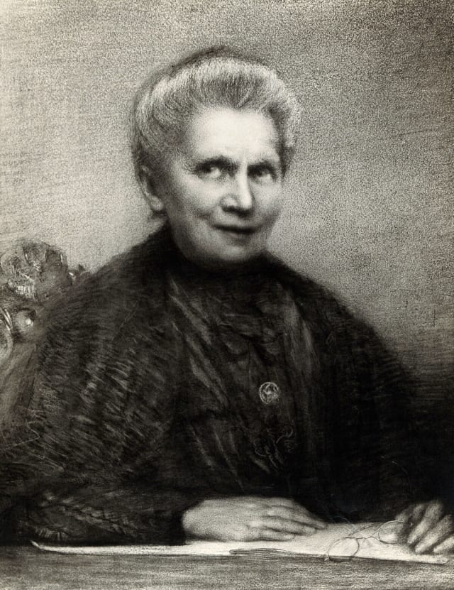 Portrait illustre de Marie Curie