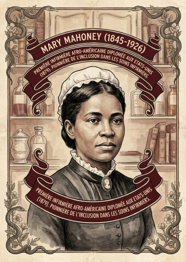 Portrait illustre de Mary Mahoney