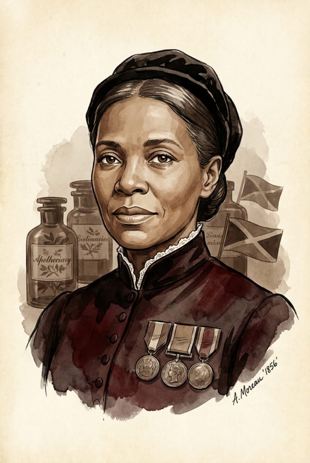 Portrait illustre de Mary Seacole