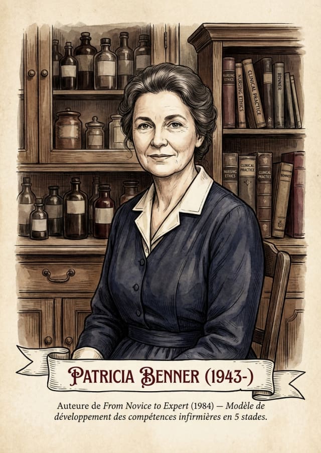 Portrait illustre de Patricia Benner