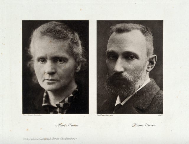 Portrait illustre de Pierre Curie