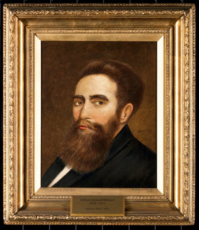 Portrait illustre de Wilhelm Roentgen