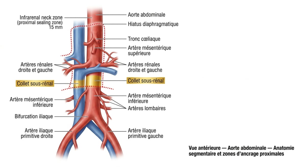 Aorte abdominale et ses branches