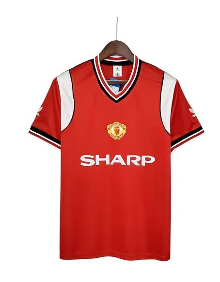 Retro Manchester United Home Shirt 1985 1986