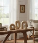 Organic Abstract Ceramic Sculptures - Set of 3 — view 4