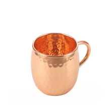 Handcrafted Hammered Pure Copper Moscow Mule Mug - 500ml
