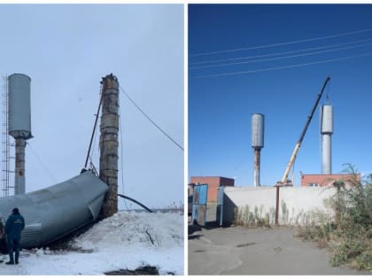 В хуторе Крымском заменена башня "Рожновского"