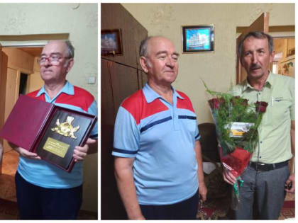 Кольцова Александра Ивановича поздравили с юбилеем