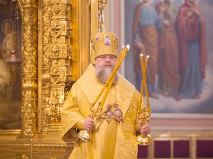 В Неделю 26-ю по Пятидесятнице Глава Донской митрополии совершил Божественную литургию в Ростовском кафедральном соборе