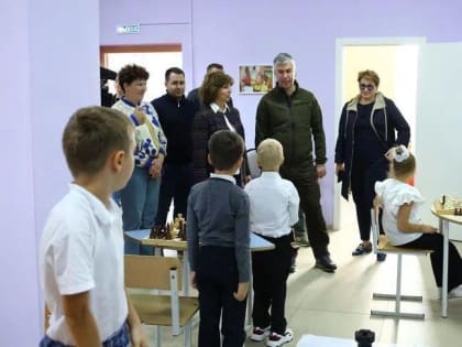 Алексей Логвиненко побывал на открытии Центра дополнительного образования в Суворовском микрорайоне