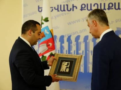 Алексей Логвиненко и Левон Оганесян договорились о проведении Дней Ростова в Ереване и Еревана в Ростове