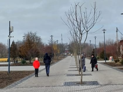Завершилась реконструкция парка 300-летия Таганрога