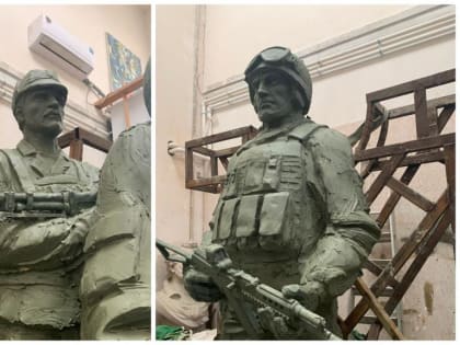 Процесс изготовления памятника идет полным ходом