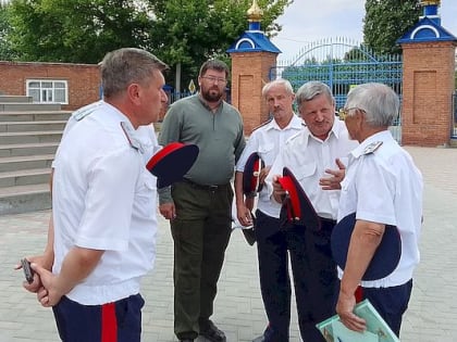 Нового атамана выбрали в ГКО “Станица Константиновская”