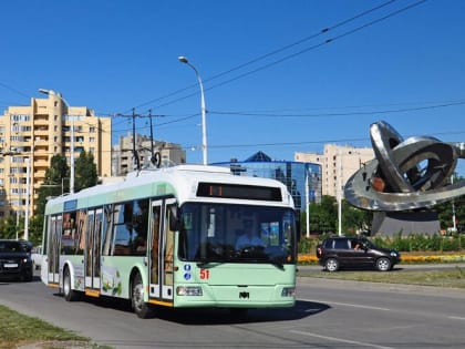 С 27 по 29 мая троллейбусы №№ 1 и 2 в Волгодонске пойдут только до «Комсомольца» и «Мирного атома»
