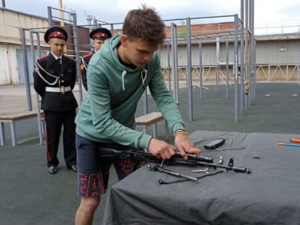 В Новочеркасске провели городской этап всероссийской военно-спортивной игры «Орленок-2022»