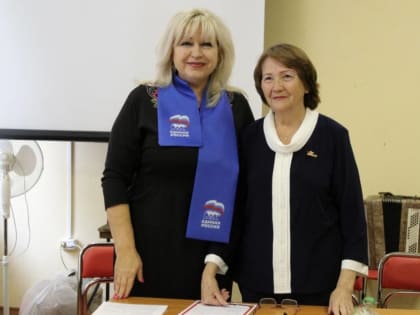 Каменский район: «Единая Россия» поздравила с юбилеем городской Совет ветеранов