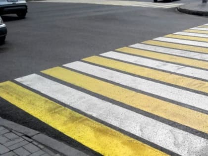 «Зебры» на пешеходных переходах Волгодонска обновят до 15 мая