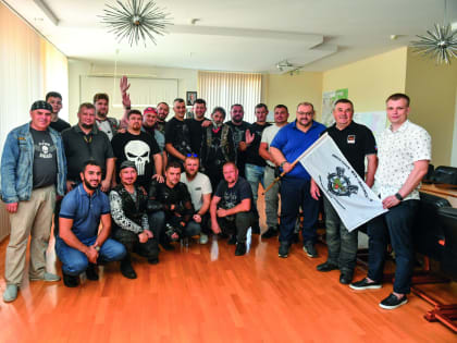 ТАГМЕТ посетили байкеры — металлурги Волжского трубного завода