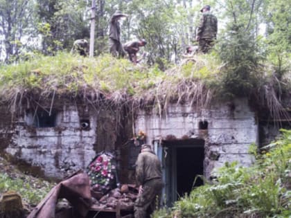 Рядом с Чалтырем поисковики обнаружили ДОТ времен Великой Отечественной войны