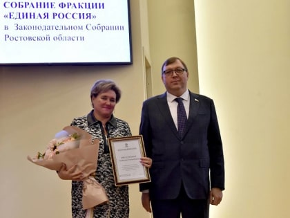 Донские депутаты отмечены на федеральном уровне за поддержку Донбасса