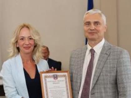 В правительстве Дона наградили лучших таганрогских наставников в направлении повышения производительности труда