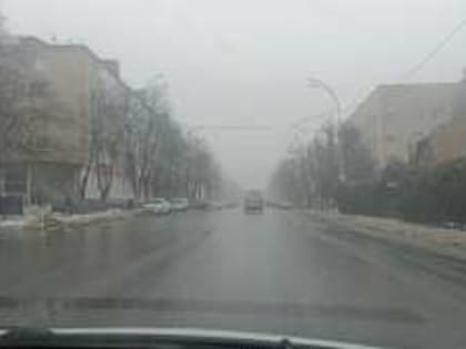 Пасмурную погоду и снег с дождем прогнозируют в Шахтах в выходные