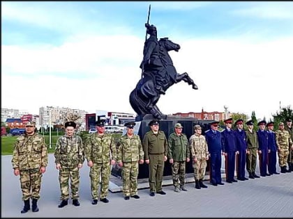 Казаки Волгодонска провели военно-полевые сборы