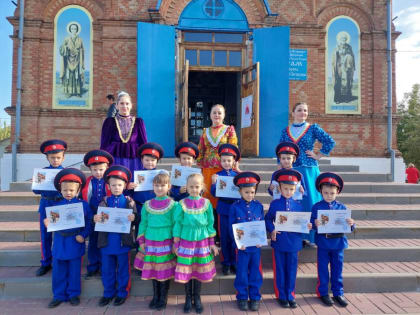 Торжественное мероприятие «Посвящение в казачат»