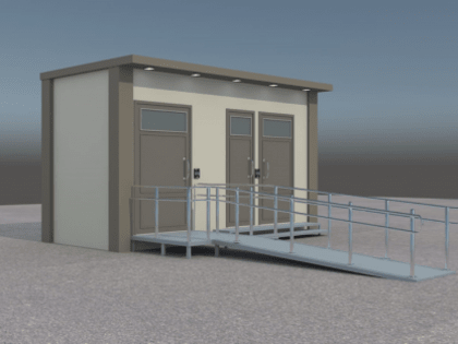 В Ростове проинспектировали работу новых модульных туалетов