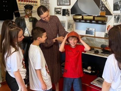 Юных шахтинцев  познакомили с историей родного города