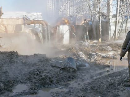 В Таганроге ликвидируют аварию на теплотрассе