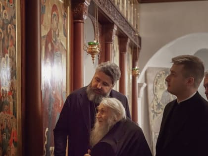 Визит схиархимандрита Илии (Ноздрина)
