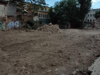 В центре Ростова на месте снесённых домов хотят делать парковки