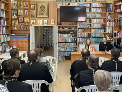 Сотрудники Епархиального информационного отдела провели выездной семинар для духовенства Таганрогского благочиния по вопросам информационной деятельности