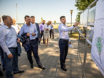 Первый вице-спикер СФ побывал с рабочим визитом в Таганроге